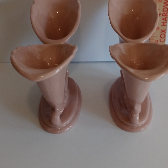 Vintage 1940's 2 Abingdon double vases. - Picture 6 of 10
